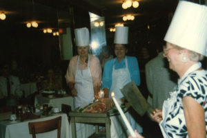 1978 UNA General Assembly Meeting women performing skit