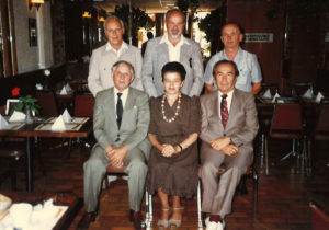 1984 UNA Members at Dinner